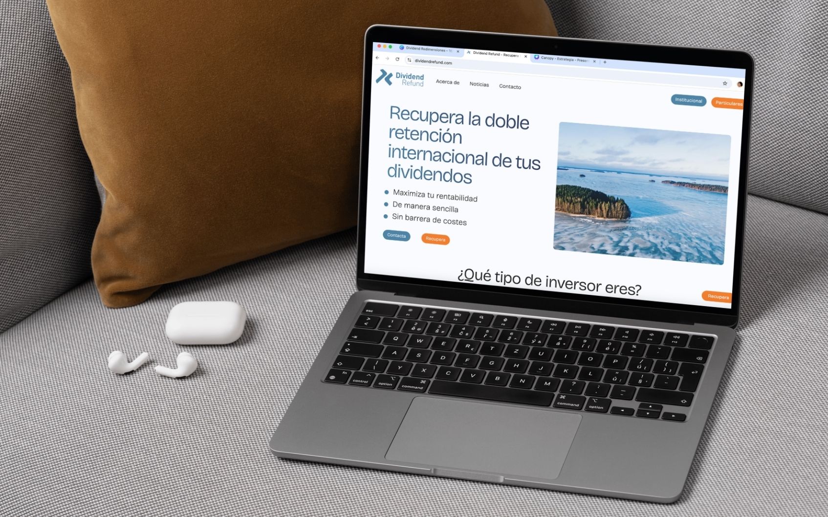 ¿Cómo utilizar RECUPERA de Dividend Refund?
